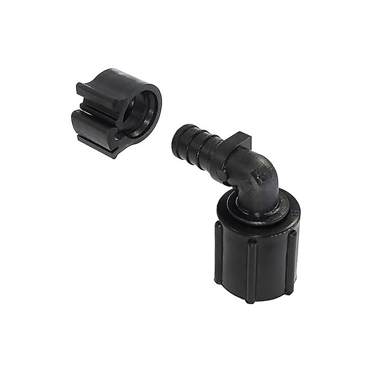 Flair-It 30816 PEXLock 1/2 in. PEX x 1/2 in. Dia. FPT Swivel Elbow with Clamp