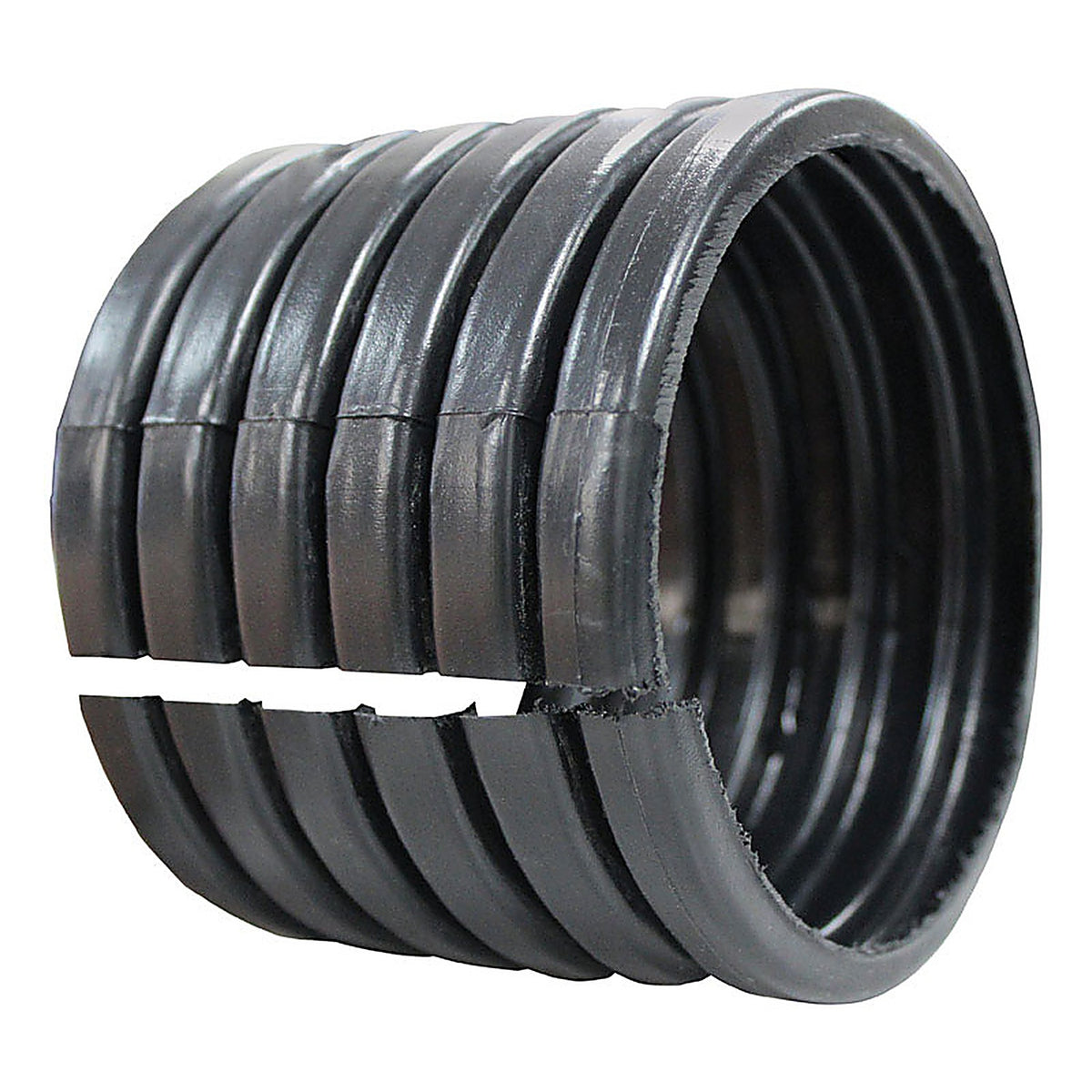 Advanced Drainage Systems 0811AA 8 in. Snap T X 8 in. D Snap Polyethylene 10 in. Split Coupler