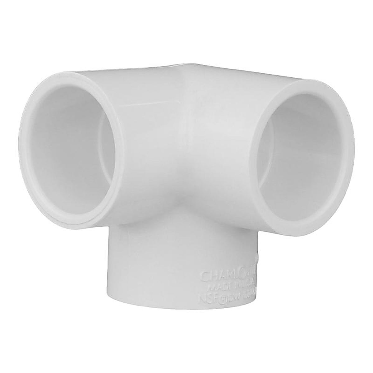 Charlotte Pipe PVC025100800 Schedule 40 3/4 in. Slip x 3/4 in. Dia. Slip PVC Side Outlet Elbow