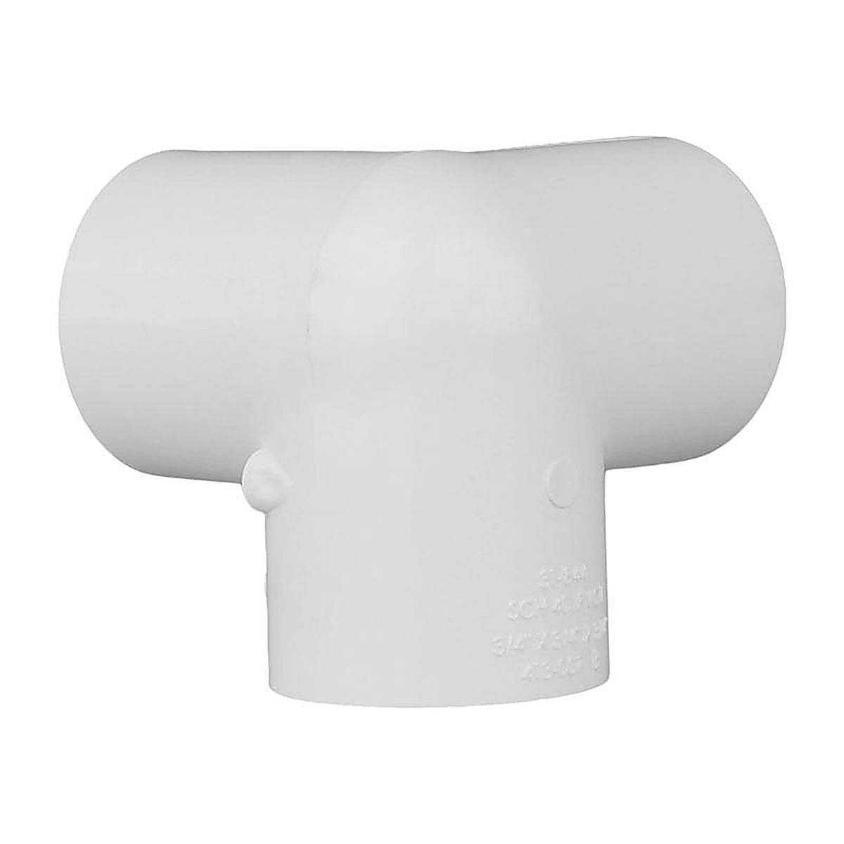 Charlotte Pipe PVC025100800 Schedule 40 3/4 in. Slip x 3/4 in. Dia. Slip PVC Side Outlet Elbow