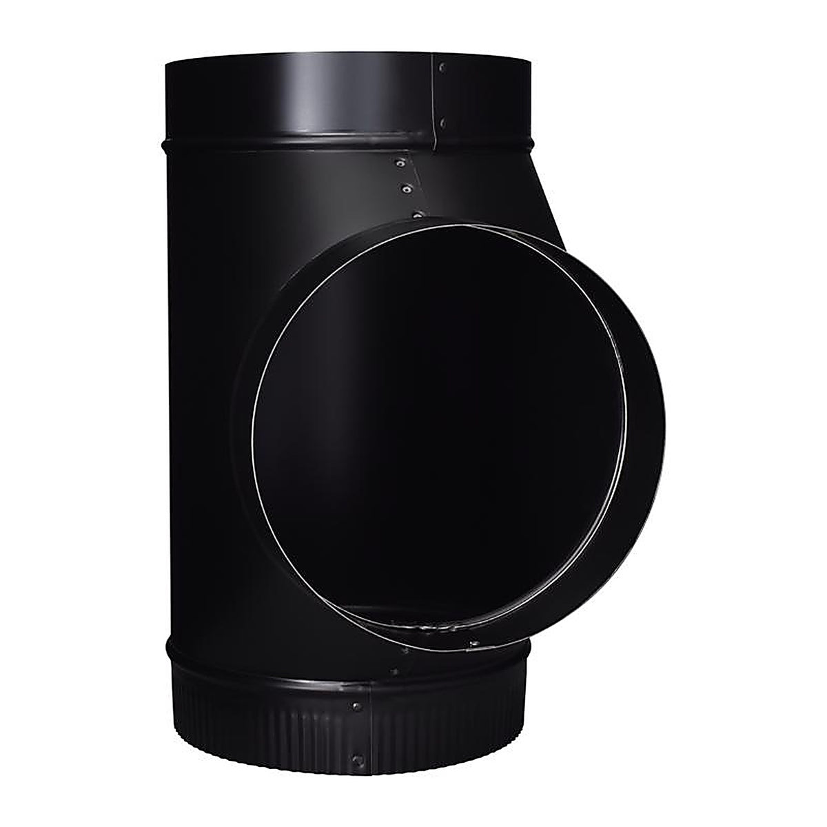 Imperial BM0085 8 in. x 8 in. x 8 in. Metal Stove Vent Single Tee