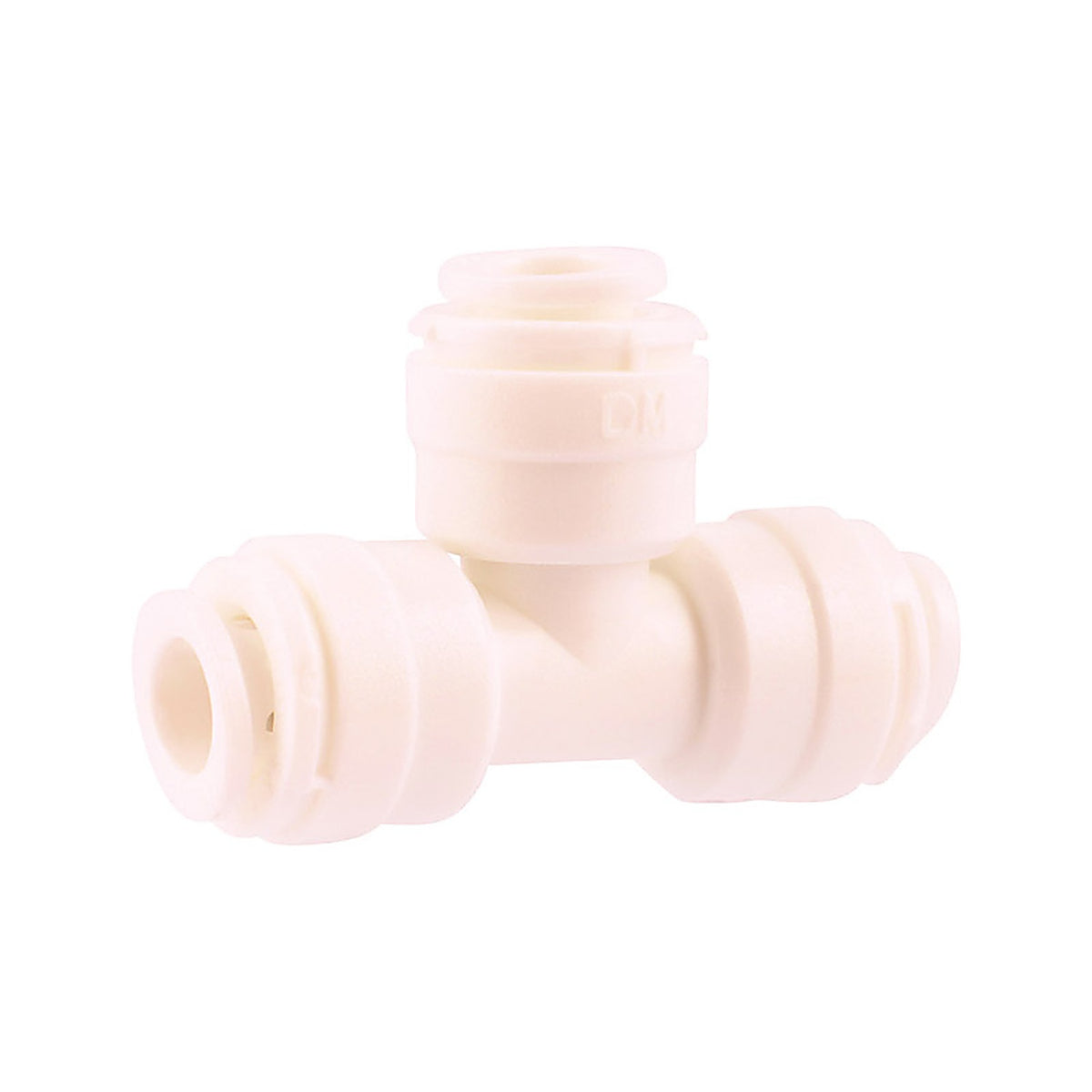 SharkBite 25427 Insta-Push Push to Connect 1/4 in. x 1/4 in. x 1/4 in. in. Polypropylene Tee