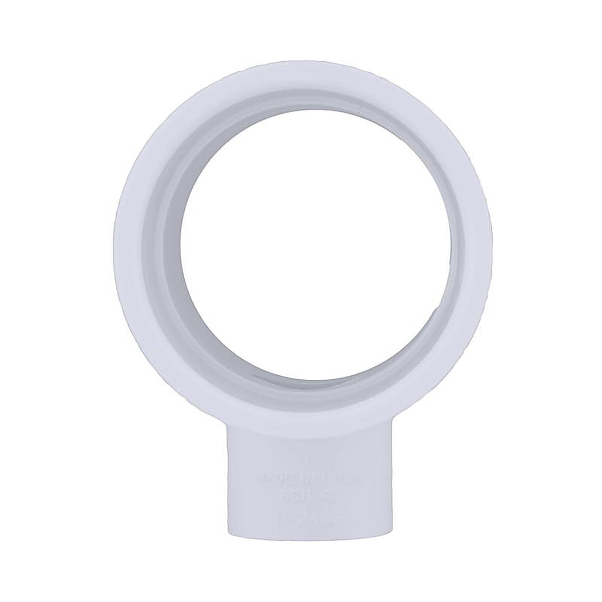Charlotte Pipe PVC024005400 Schedule 40 1-1/4 in. Slip x 1-1/4 in. Dia. Slip PVC Reducing Tee