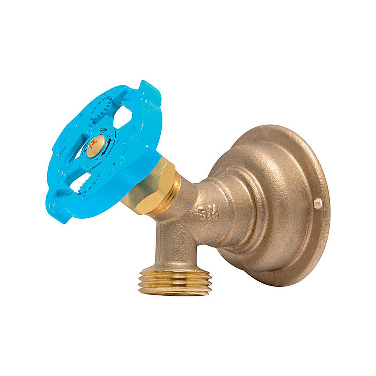 SharkBite 24627LF Push to Connect 3/4 in. MHT x 3/4 in. Dia. x 3/4 in. Push Hose Bibb 3/4 in.