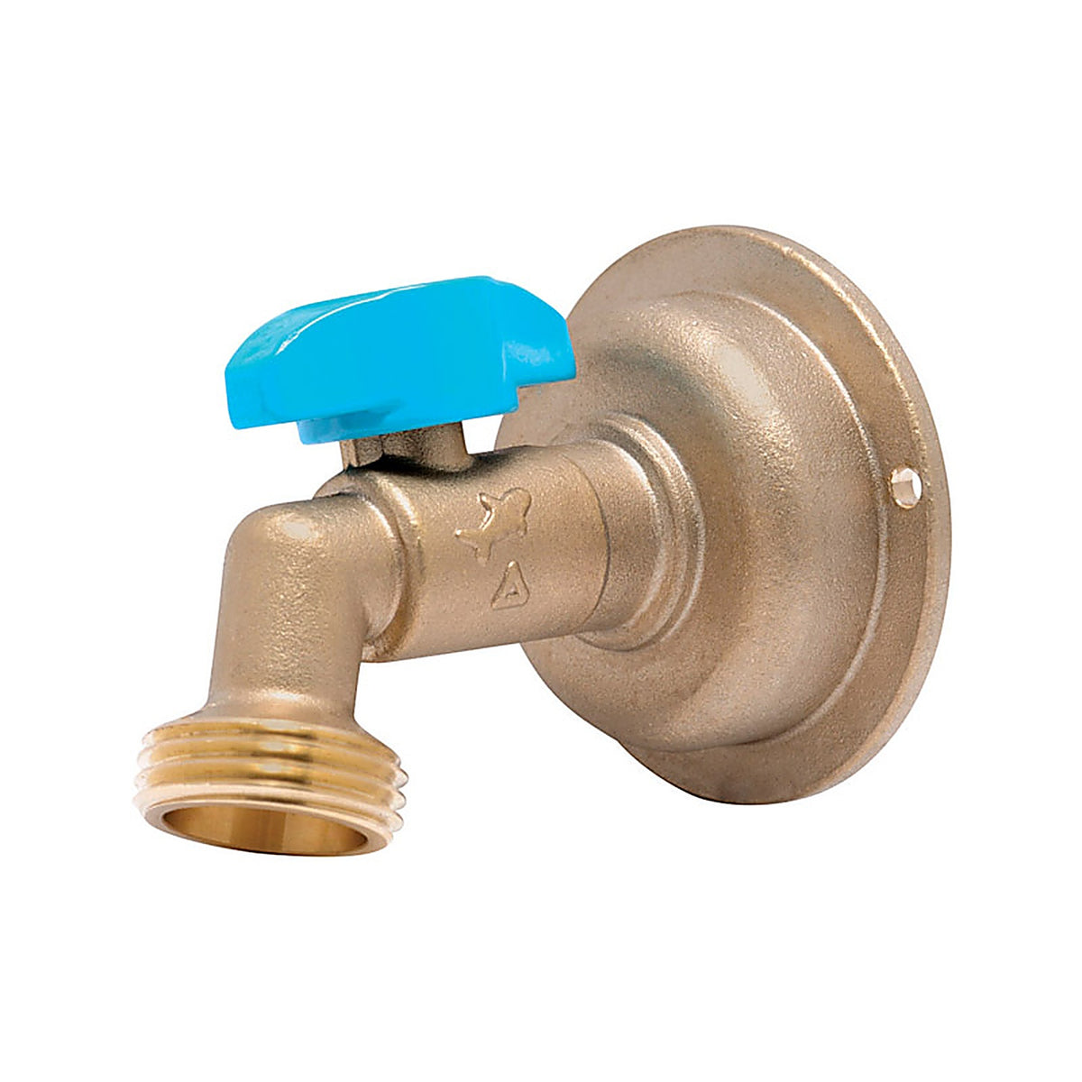 SharkBite 24620LF 1/2 in. MHT x 3/4 MHT Brass Hose Bibb
