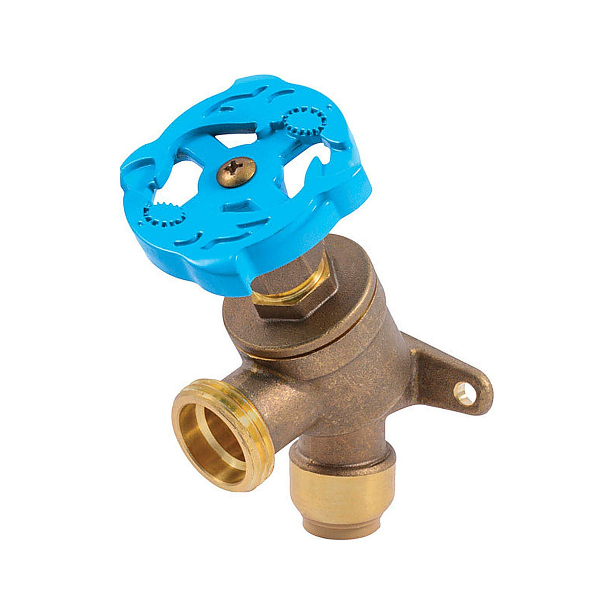 SharkBite 24622LF Push to Connect 1/2 in. MHT x 1/2 in. Dia. MHT Garden Valve