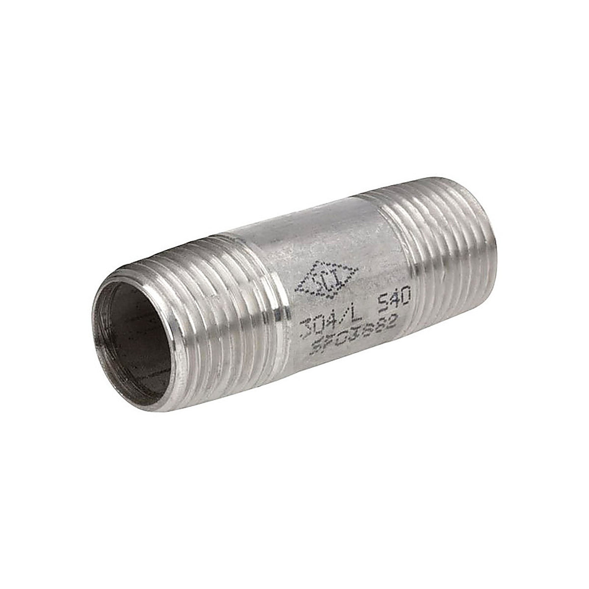 Smith-Cooper 4632102210 1-1/4 in. MPT x 2 in. L Stainless Steel Nipple