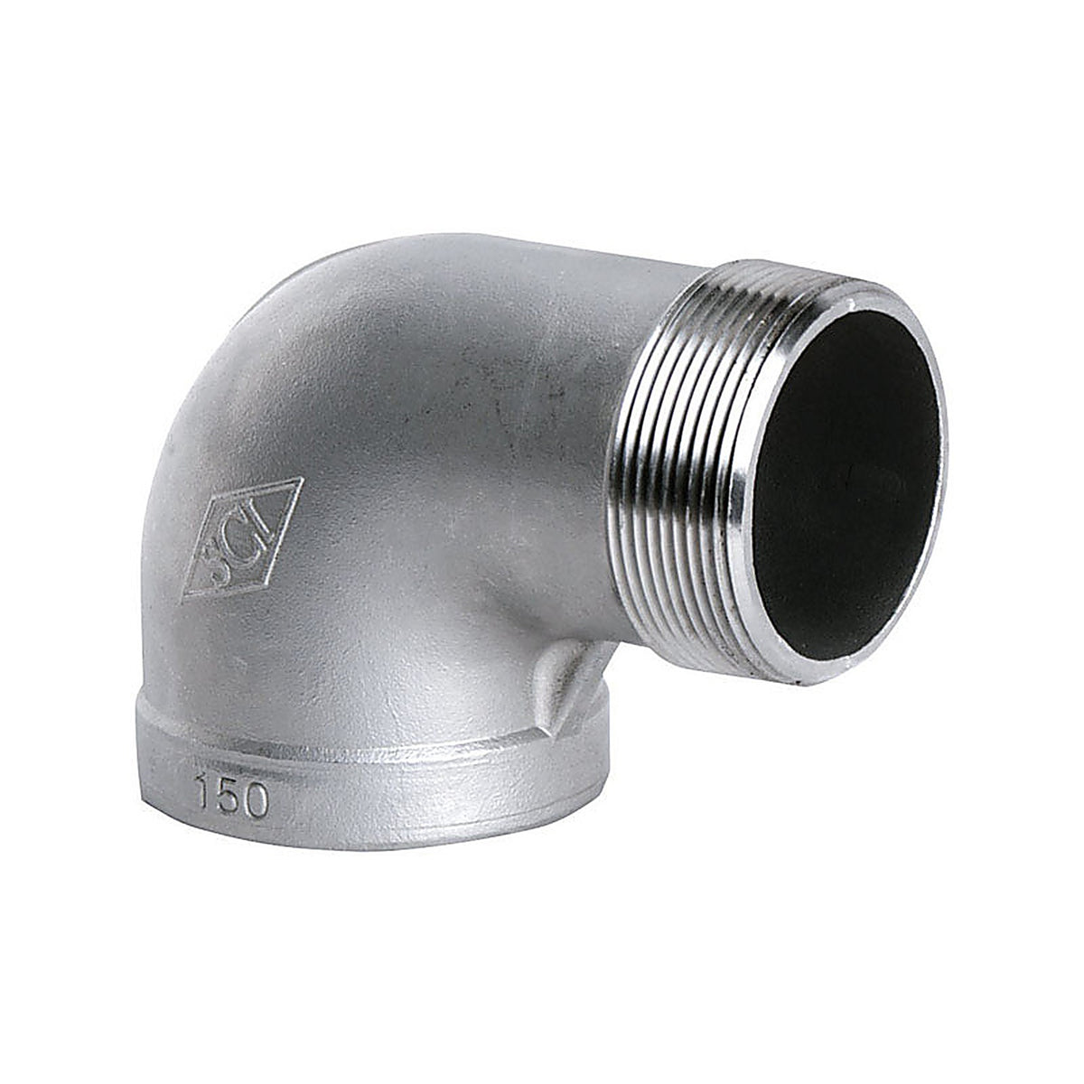 Smith-Cooper 4638102060 1-1/4 in. FPT x 1-1/4 in. Dia. FPT Stainless Steel 90 Degree Street Elbow