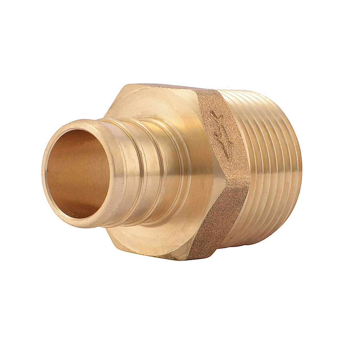 SharkBite UC134LFA10 3/4 in. PEX Grade T X 3/4 in. D MNPT Grade Brass Male Adapter