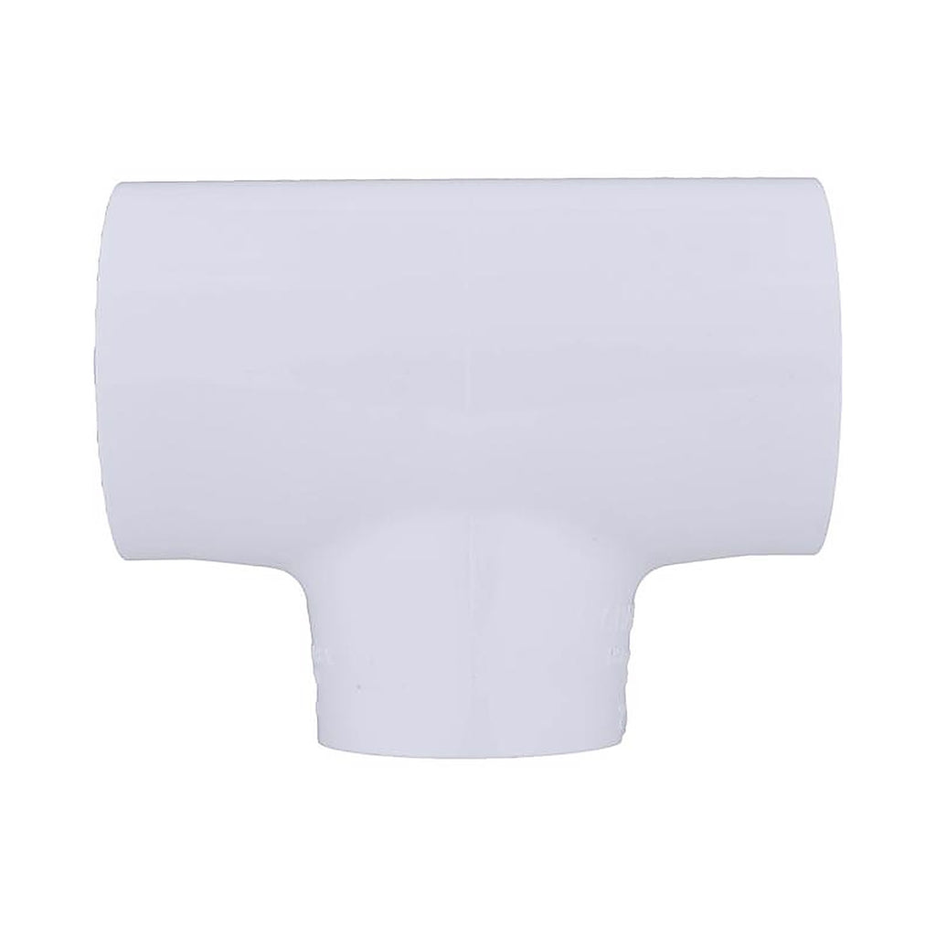 Charlotte Pipe - PVC 02400 6400 - Schedule 40 2 In. Slip X 2 In. D Slip PVC Reducing Tee 1 Pack