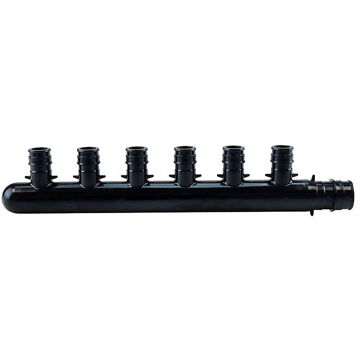 Apollo EPXM6PT Pex A 3/4 in. PEX Barb x 1/2 in. Dia. PEX Plastic 6 Port Manifold