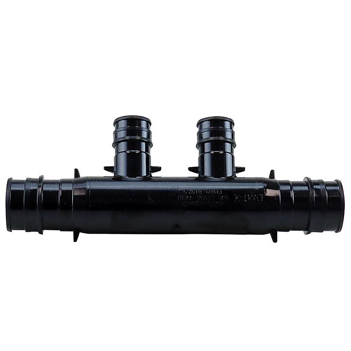 Apollo EPXM2PTO Pex A 3/4 in. PEX Barb x 1/2 in. Dia. PEX Plastic 2 Port Manifold