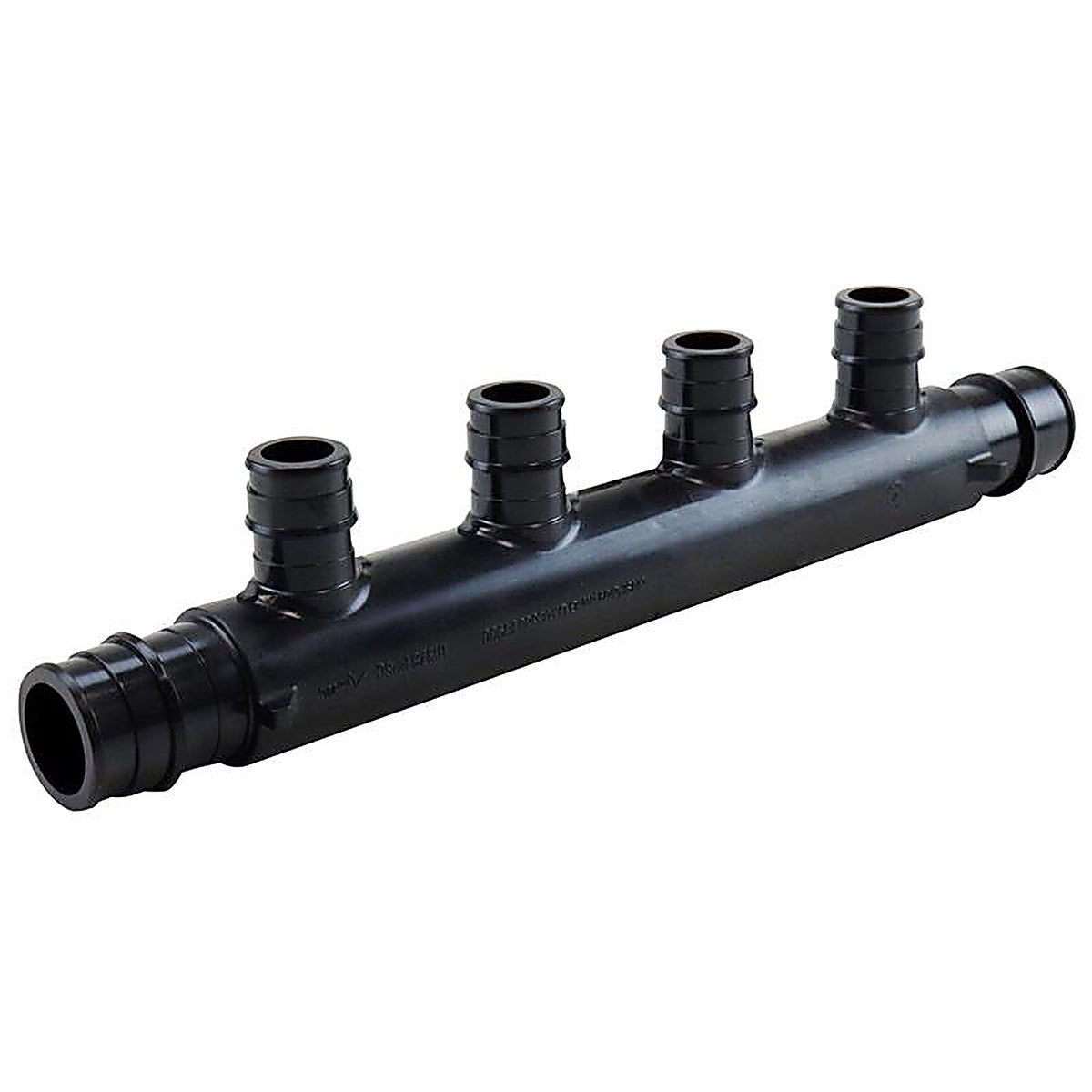 Apollo EPXM4PTO Pex A 3/4 in. PEX Barb x 1/2 in. Dia. PEX Plastic 4 Port Manifold