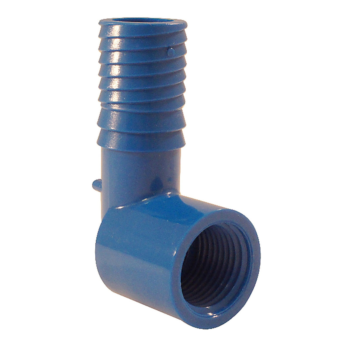 Apollo Blue Twister ABTFE1234 1/2 in. Insert x 3/4 in. Dia. FPT Acetal Elbow