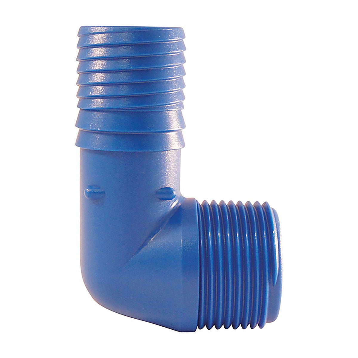 Apollo Blue Twister ABTME1 1 in. Insert x 1 in. Dia. MPT Acetal Elbow