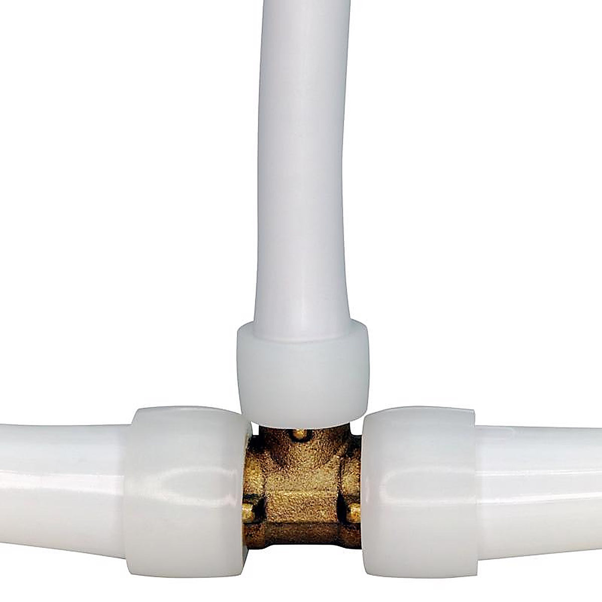 Apollo EPXT1134 Pex A 1 in. PEX Barb x 1 in. Dia. PEX Brass Tee