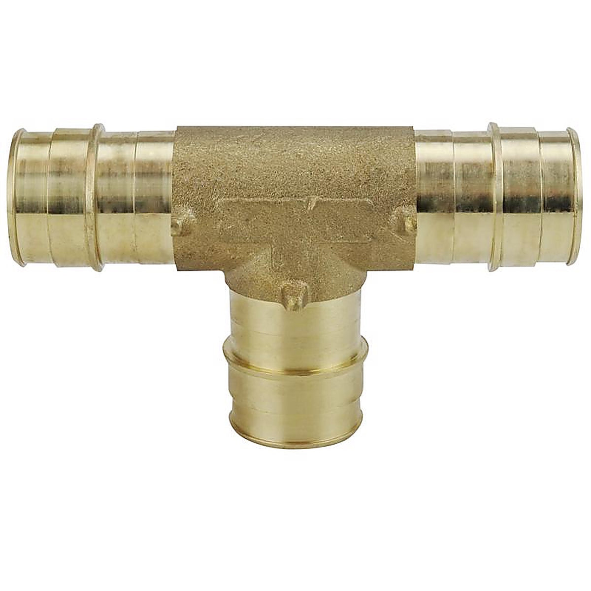 Apollo EPXT11 Pex A 1 in. PEX Barb x 1 in. Dia. PEX Brass Tee