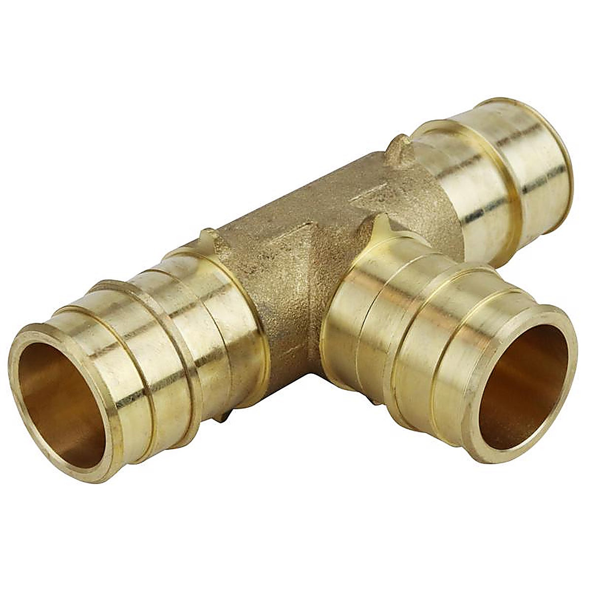 Apollo EPXT11 Pex A 1 in. PEX Barb x 1 in. Dia. PEX Brass Tee
