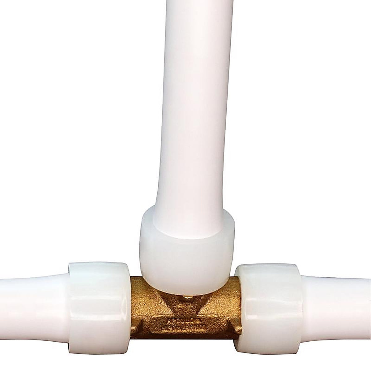 Apollo EPXT11 Pex A 1 in. PEX Barb x 1 in. Dia. PEX Brass Tee