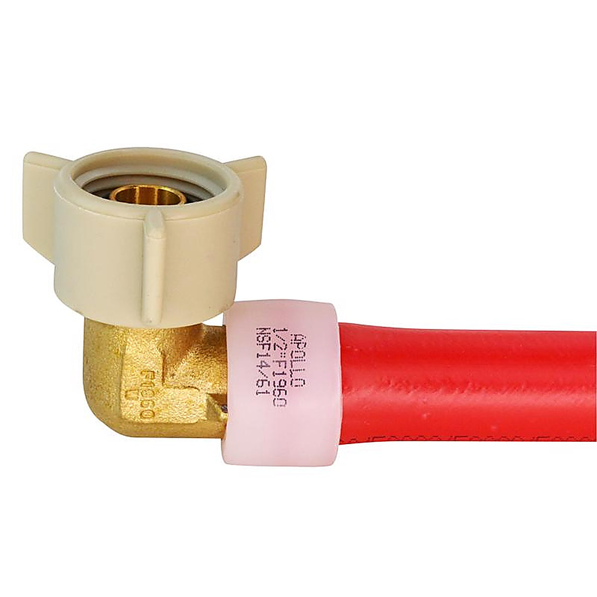 Apollo EPXFE12S Pex A 1/2 in. PEX x 1/2 in. Dia. FPT Brass Elbow