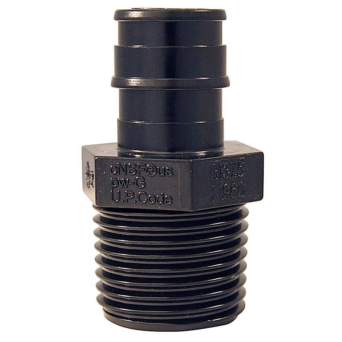 Apollo EPXPAM1210PK Pex A 1/2 in. PEX Barb x 1/2 in. Dia. MPT Plastic Male Adapter