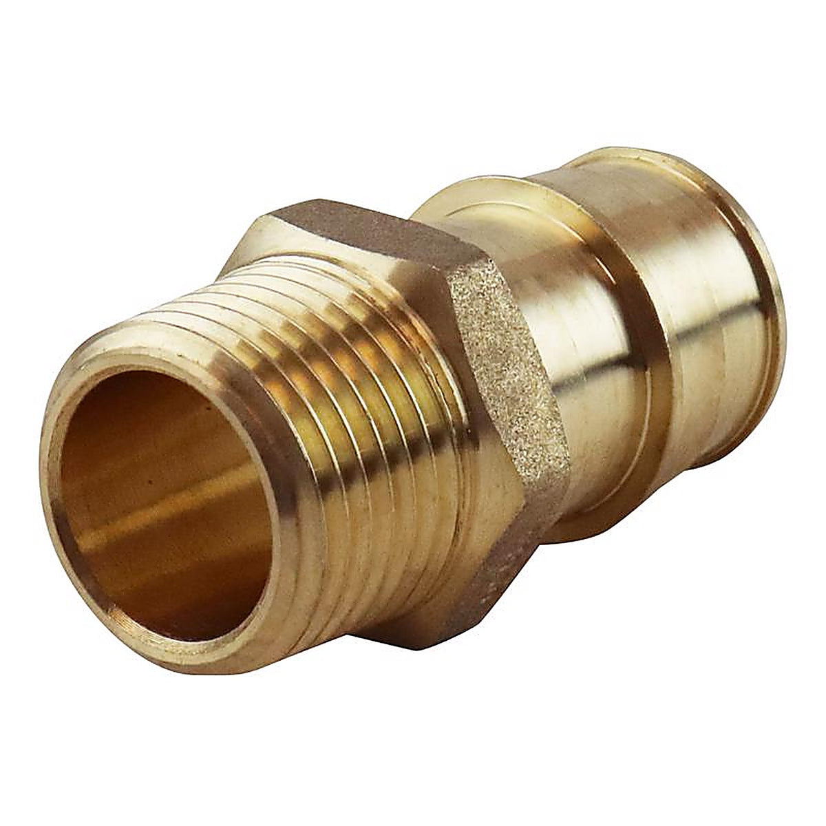 Apollo EPXMA134 Pex A 1 in. PEX x 3/4 in. Dia. MPT Brass Male Adapter