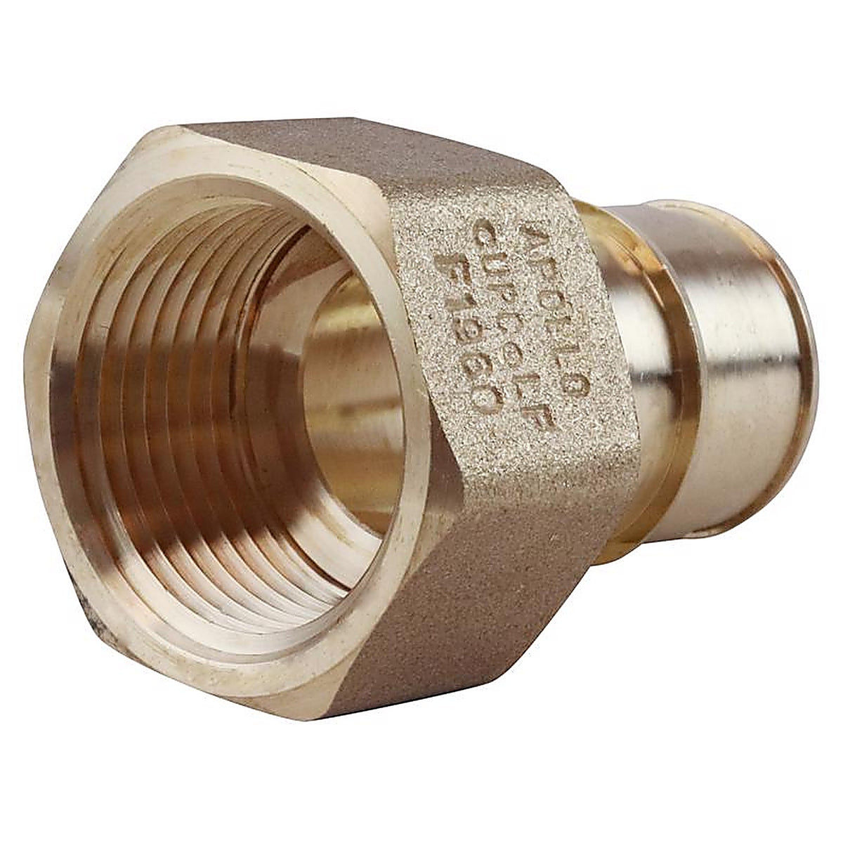 Apollo EPXFA1 Pex A 1 in. PEX x 1 in. Dia. FPT Brass Female Adapter