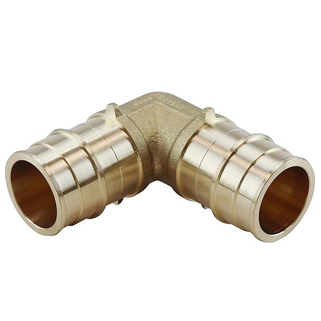 Apollo EPXE11 Pex A 1 in. PEX x 1 in. Dia. PEX Brass 90 Degree Elbow