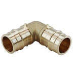 Apollo EPXE11 Pex A 1 in. PEX x 1 in. Dia. PEX Brass 90 Degree Elbow