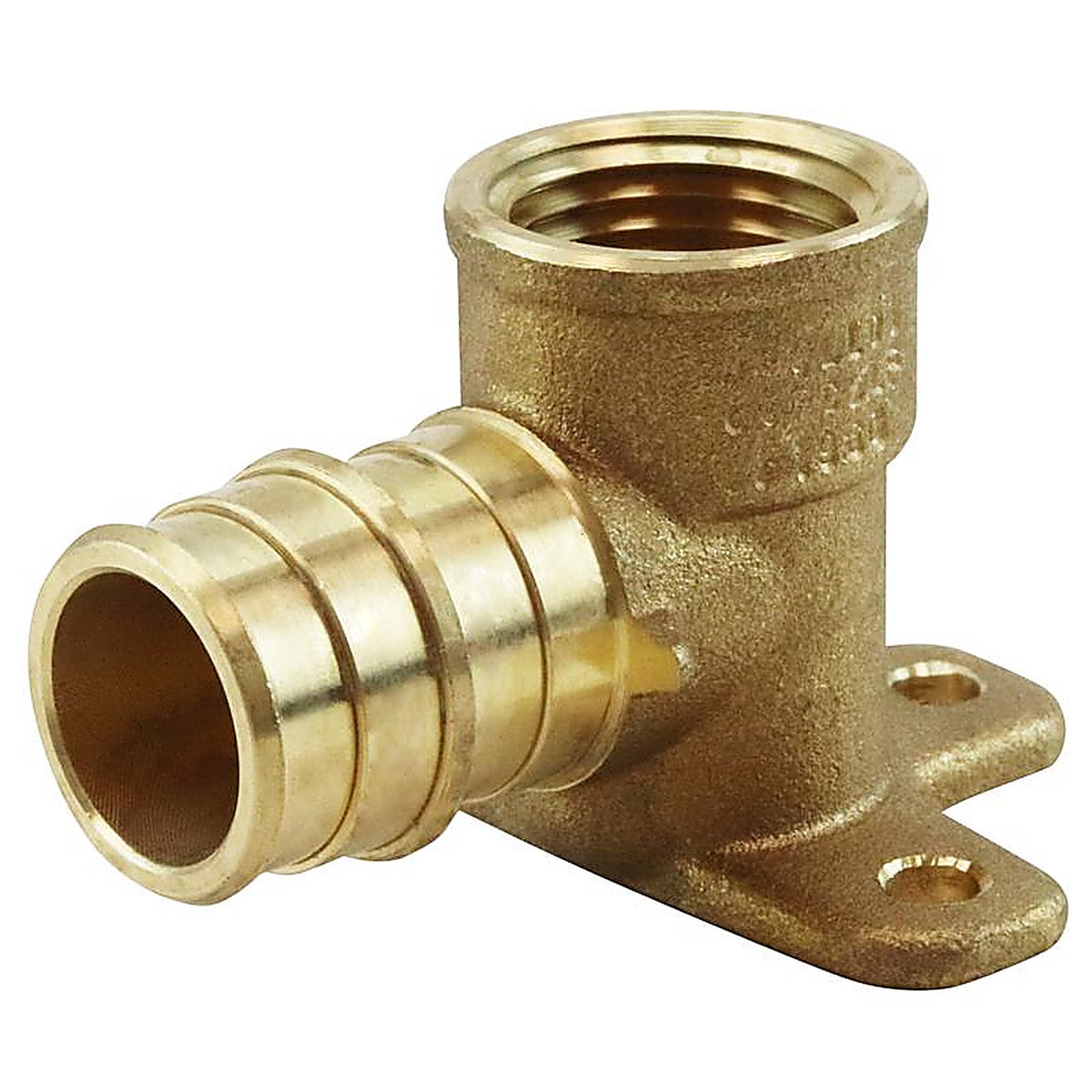 Apollo EPXDEE3412 Pex A 3/4 in. PEX x 1/2 in. Dia. FPT Brass Drop Ear Elbow