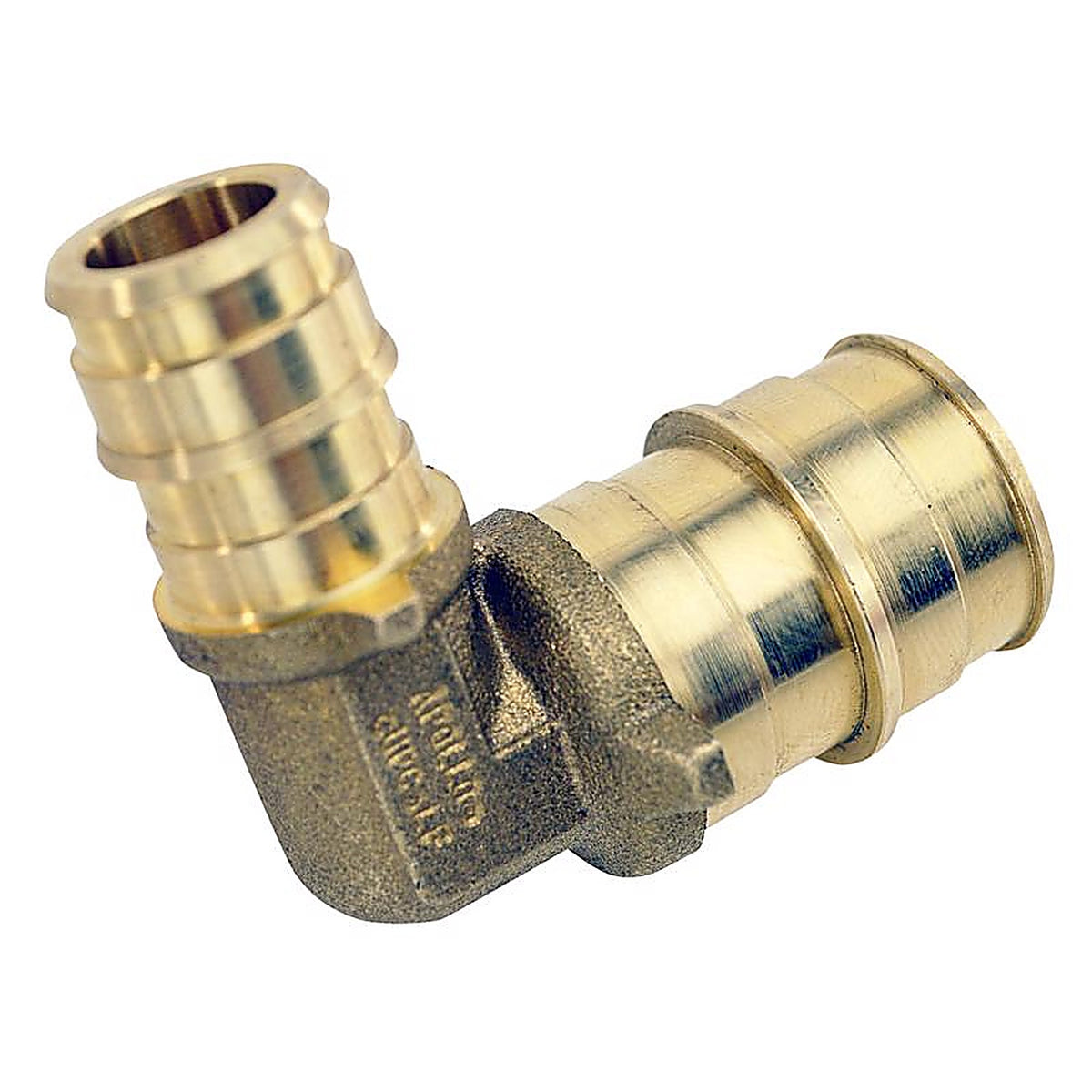 Apollo EPXE1234 Pex A 1/2 in. PEX x 3/4 in. Dia. PEX Brass 90 Degree Elbow