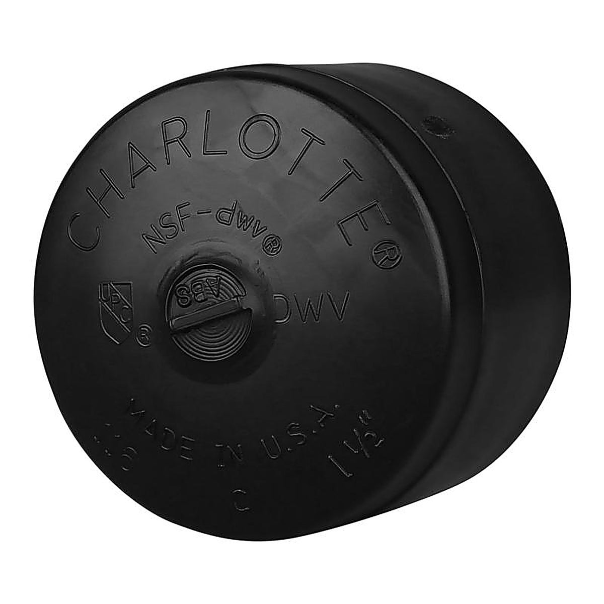 Charlotte Pipe ABS001160600 1-1/2 in. Socket Cap