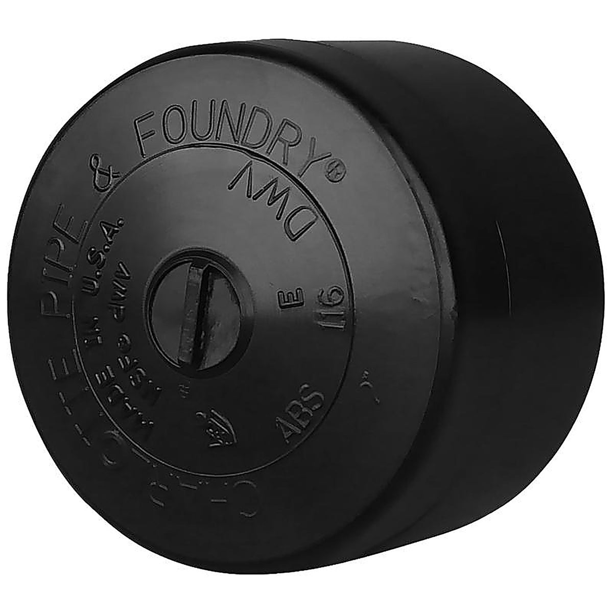 Charlotte Pipe ABS001160800 2 in. ABS Cap