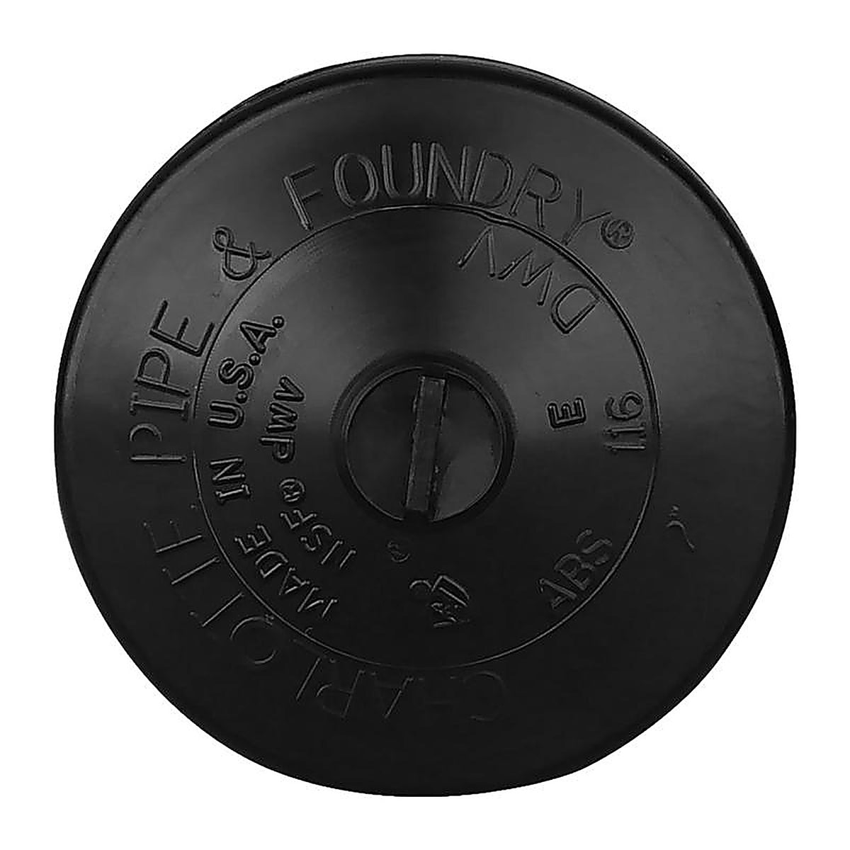 Charlotte Pipe ABS001160800 2 in. ABS Cap