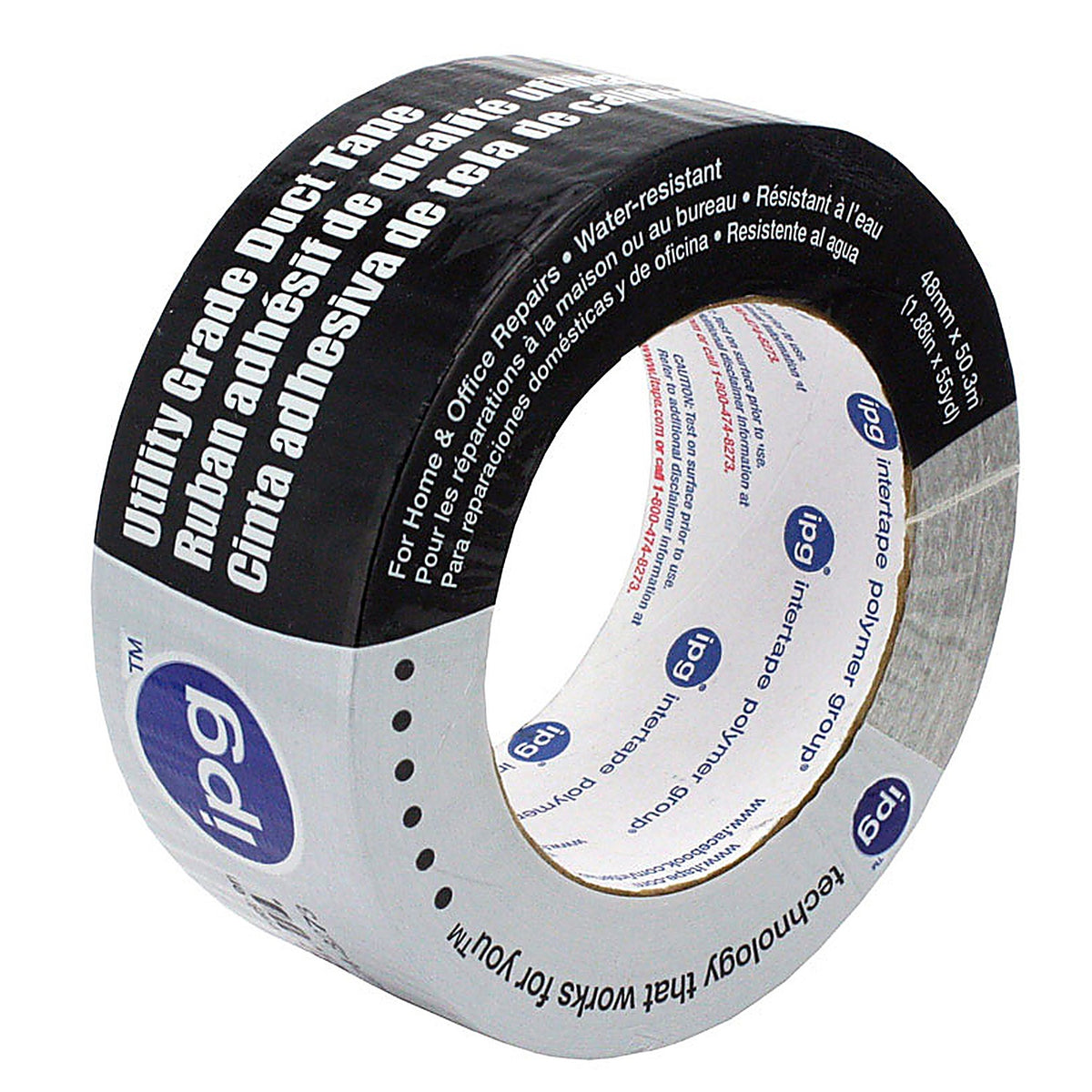 IPG - 6560 - 1.88 In. W X 55 Yd L Silver Duct Tape