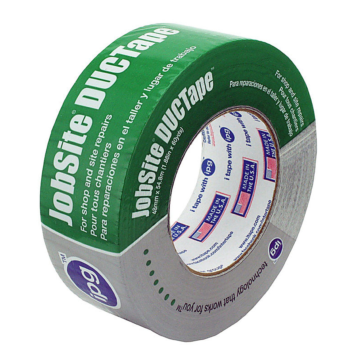 IPG - 6700 - Jobsite 1.88 In. W X 60 Yd L Silver Duct Tape