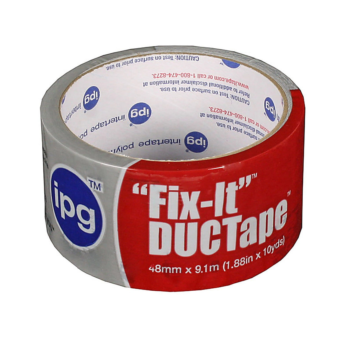 IPG - 6910 - Fix-It 1.88 In. W X 10 Yd L Silver Duct Tape