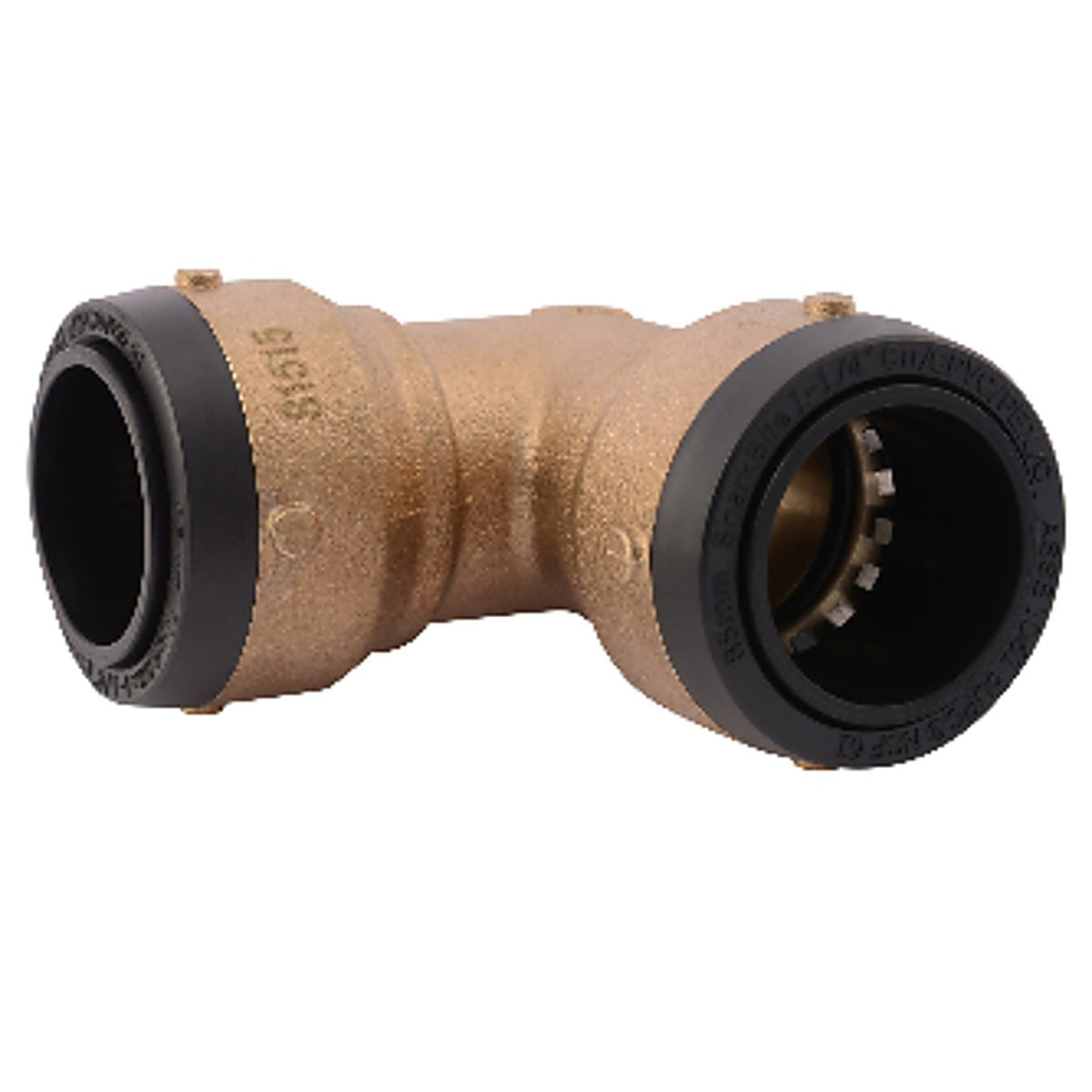 SharkBite UXL0235 Push to Connect 1-1/4 in. Brass 90 Degree Elbow