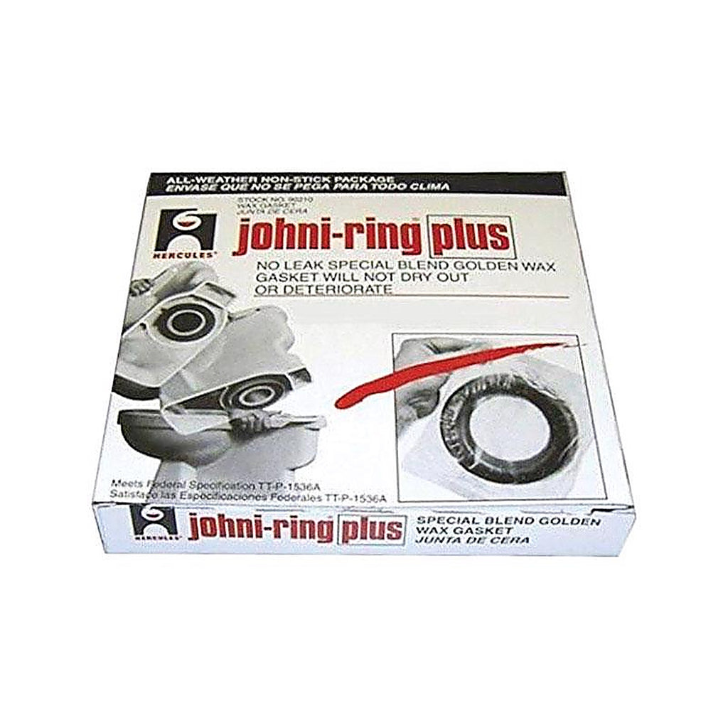 Hercules - 90220 - Johni-Ring Plus Wax Ring Petroleum Wax for Water Closets to Flanges