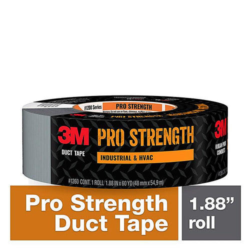 3M 1260-A Scotch 1.88 in. W X 60 yd L Gray Duct Tape