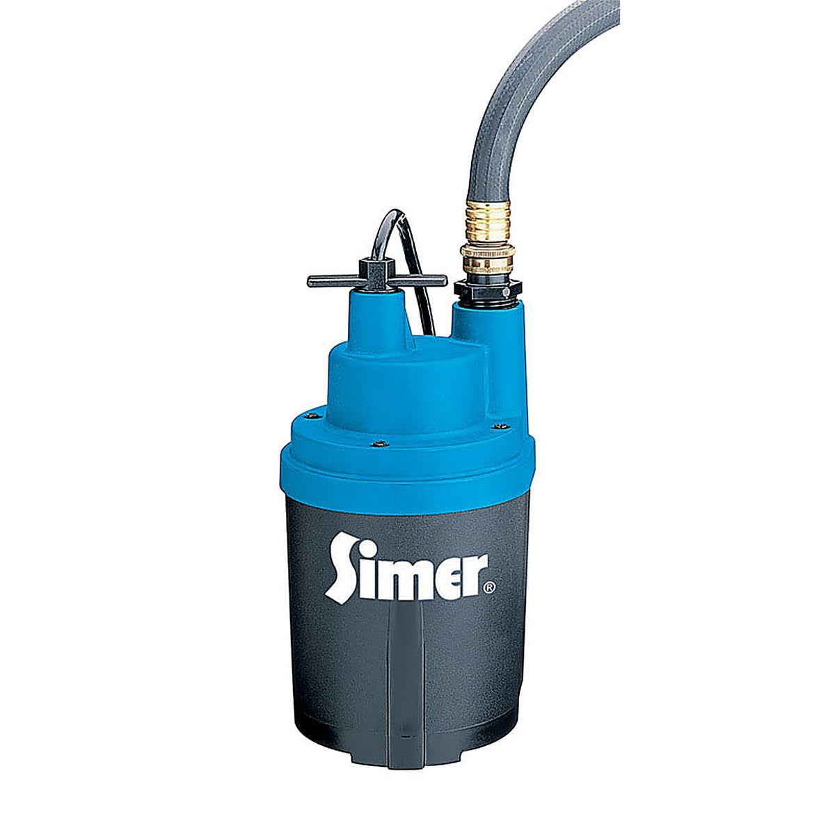 Simer - 2330-03 - Smart Geyser 1/4 HP 1800 GPH Thermoplastic Electronic Switch Bottom AC Submersible Utility Pum