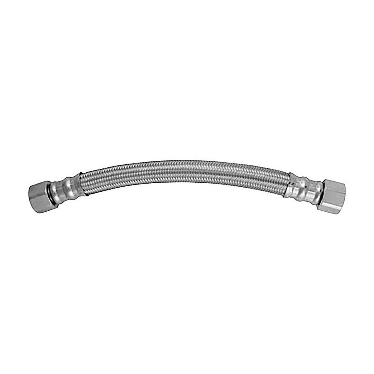 Plumb Pak - PP888-1LF - 3/4 In. Fip In. X 3/4 In. D Fip 12 In. Stainless Steel Water Heater Supply Connector