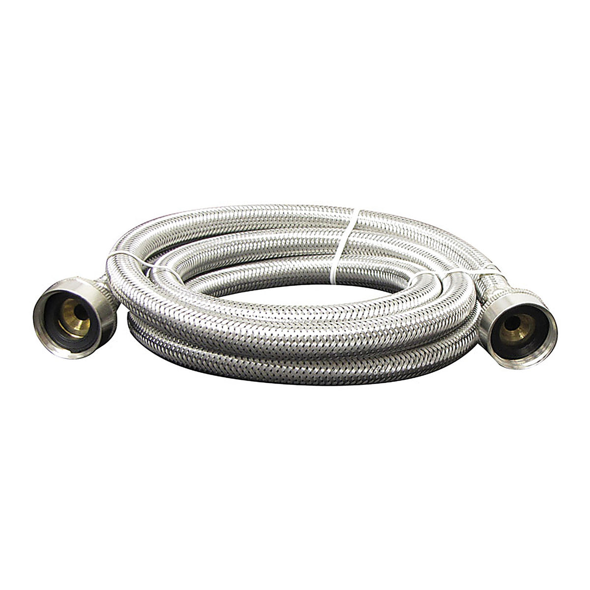 Plumb Pak PP22816 3/4 in. FGH T X 3/4 in. D FGH 72 in. Stainless Steel Washing Machine Hose