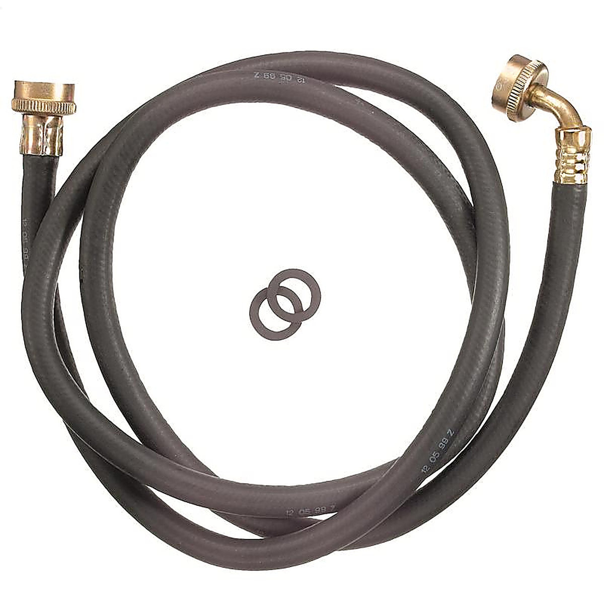 Plumb Pak PP850-2 3/4 in. FHT X 3/4 in. D FHT 6 ft. Rubber Washing Machine Hose