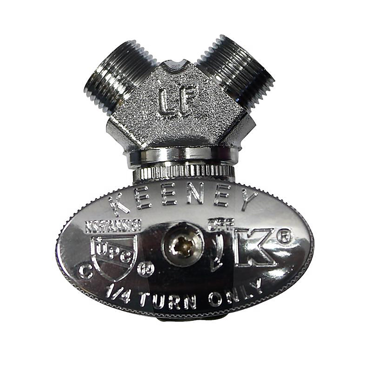 Plumb Pak PP2903VLF 5/8 in. Compression X 3/8 in. Compression Brass 3-Way Valve