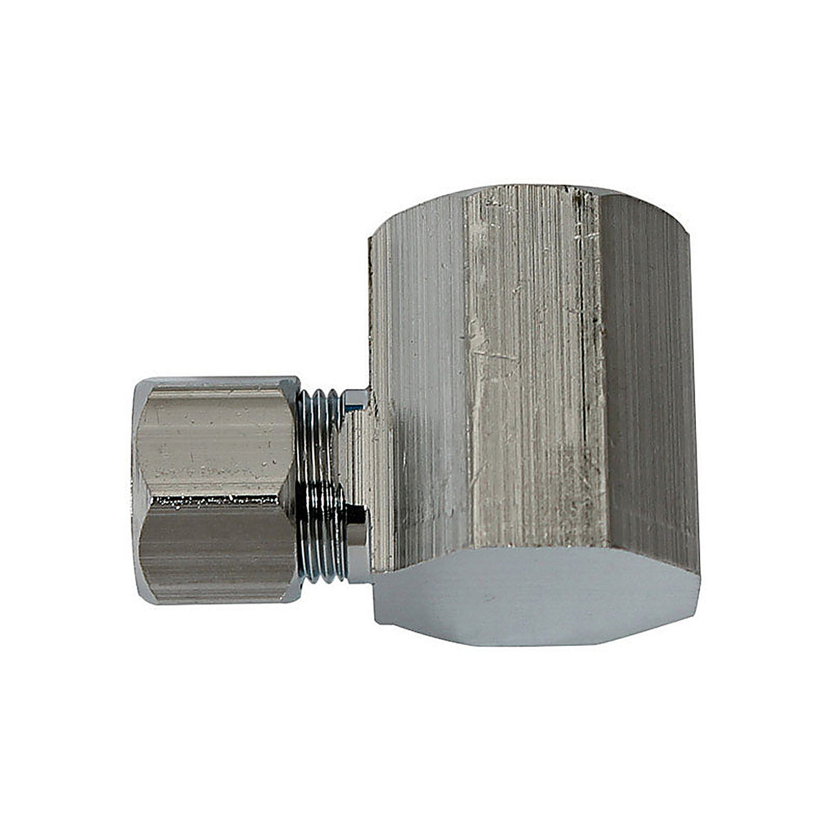 Plumb Pak PP76PCLF 1/2 in. S X 3/8 in. S Brass Angle Connector FIP 1 pc