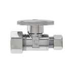 Plumb Pak PP63PCLF 5/8 in. Compression X 3/8 in. Compression Brass Straight Valve