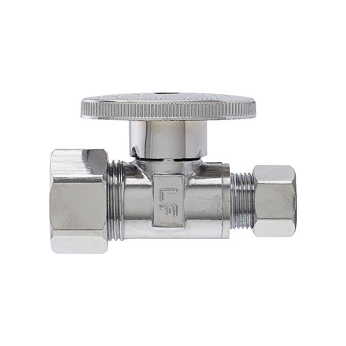 Plumb Pak PP63PCLF 5/8 in. Compression X 3/8 in. Compression Brass Straight Valve
