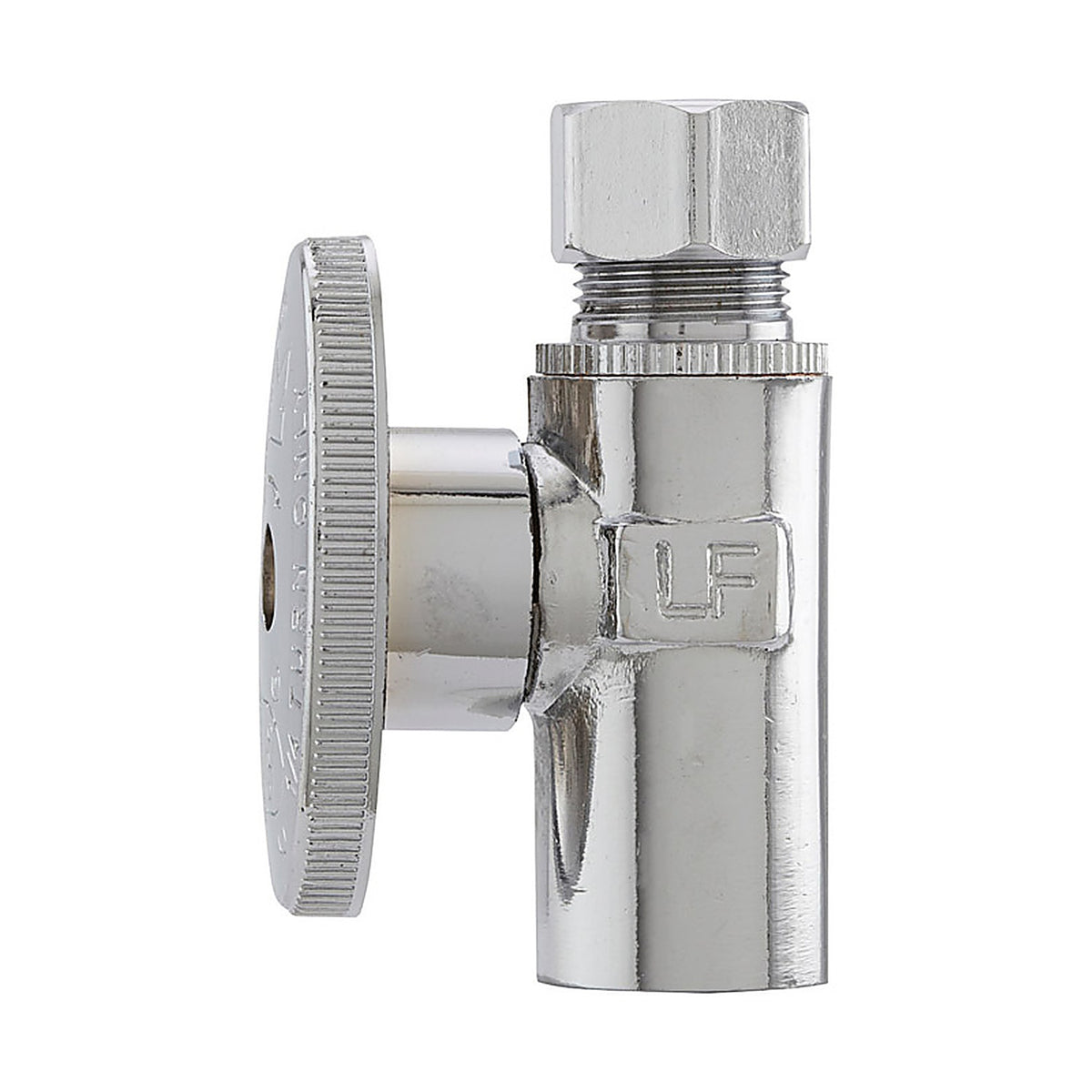 Plumb Pak - PP62PCLF - 1/2 In. Copper Sweat X 3/8 In. Compression Brass Straight Valve