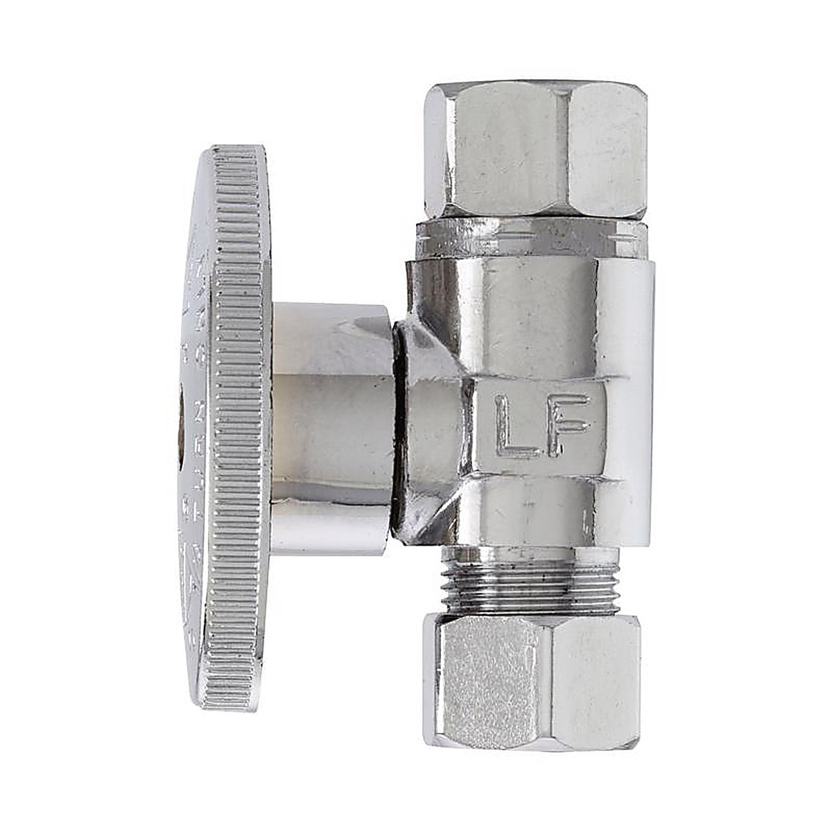Plumb Pak PP2072LF 3/8 in. Compression X 3/8 in. Compression Brass Repair Valve
